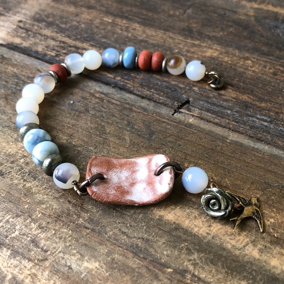 Ceramic Gemstone Bracelet - Picture 4 of 7